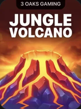 Jungle Volcano nyerőgép a Bison Casino lobbijában