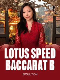 Lotus Speed Baccarat B élő asztal a Bison Casino élő kaszinójában
